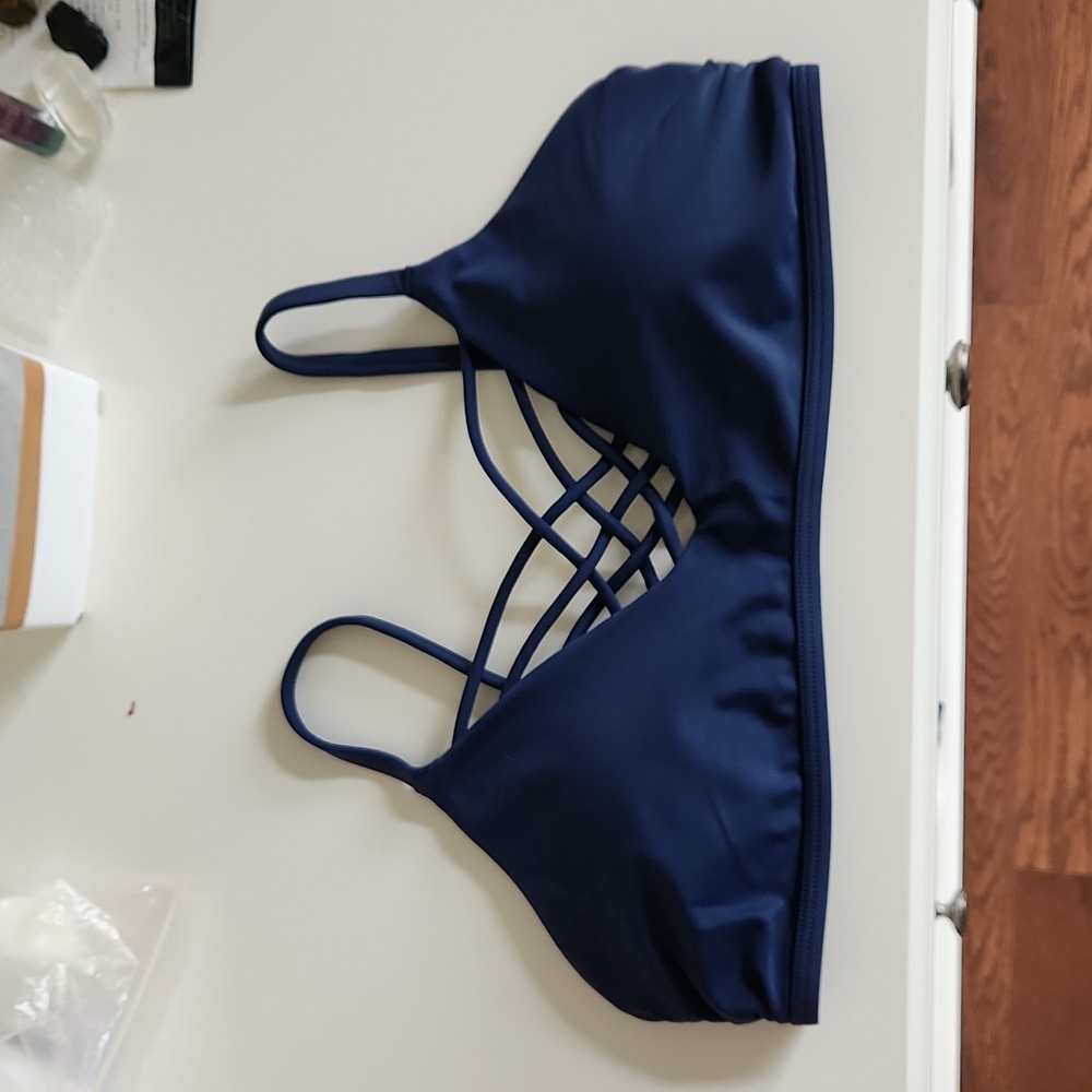 Hollister Bikini Top - Criss Cross Spaghetti strap